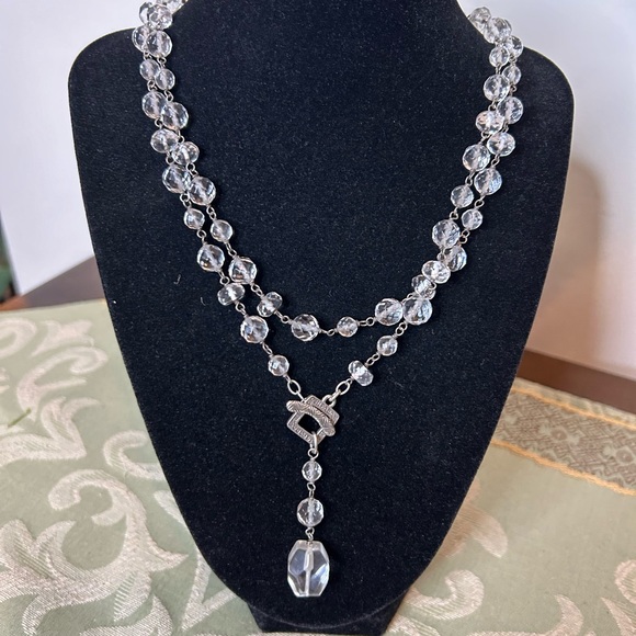 Silpada Sterling Silver and Glass Necklace - Picture 1 of 4